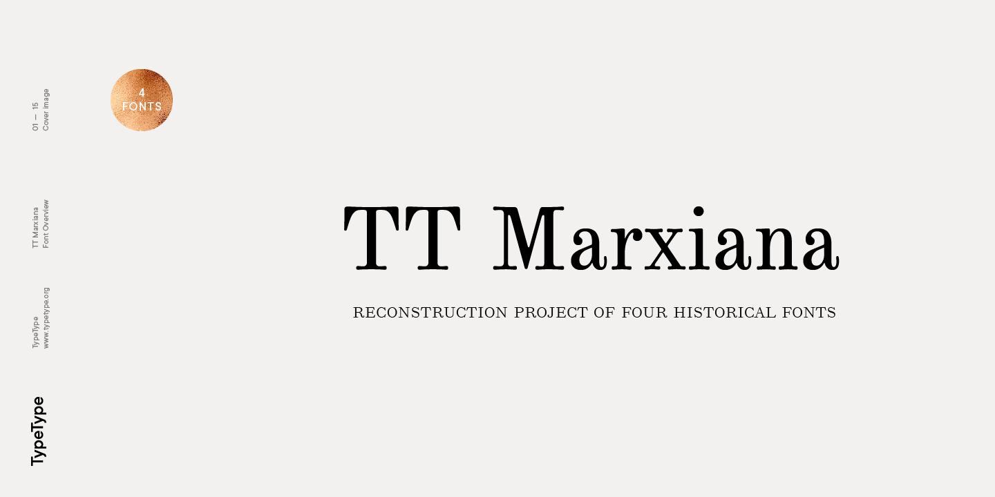Example font TT Marxiana #16